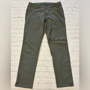 Lululemon ABC 5-pocket Olive Green Trouser